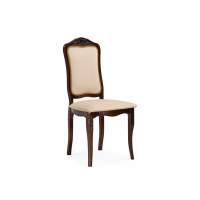 Стул деревянный Эмилин вишня / бежевый тк. К02