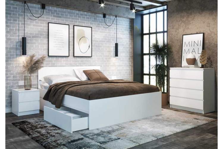 Мадера К4М белый Комод-7