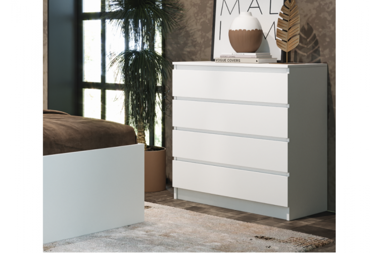 Мадера К4М белый Комод-8