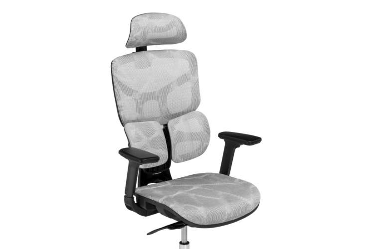 Офисное кресло Samur white / black-6