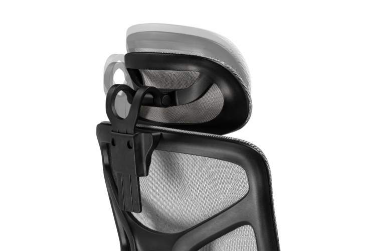 Офисное кресло Samur white / black-10