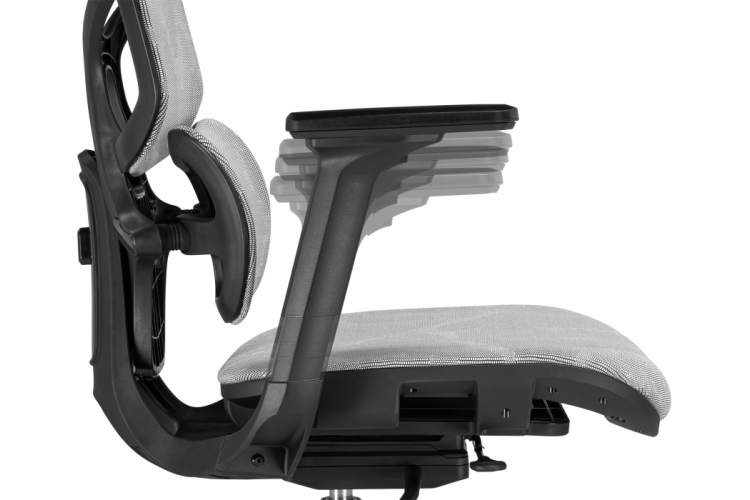 Офисное кресло Samur white / black-11