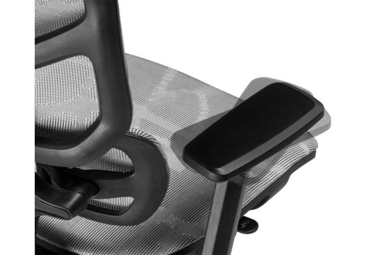 Офисное кресло Samur white / black-12