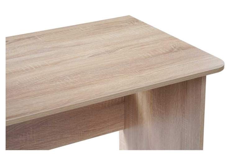 Компьютерный стол КСТ-14.1Л левый дуб сонома / белый-4