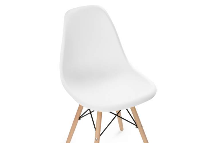 Пластиковый стул Eames PC-015 белый-8