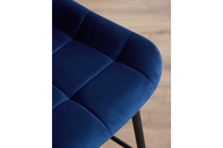 Барный стул Челси синий (zd 798) / черный-7