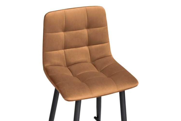 Барный стул Чилли К кирпичный / черный-4