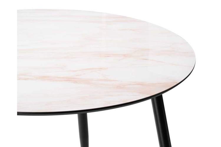 Стол стеклянный Анселм леонардо / черный-2