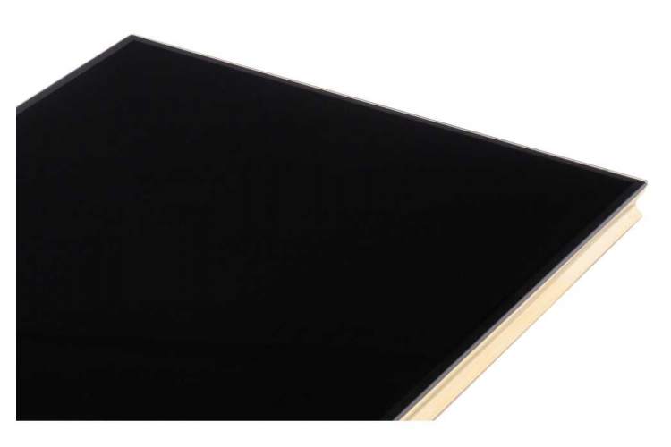 Стол стеклянный Komin 2 черный / золото-3