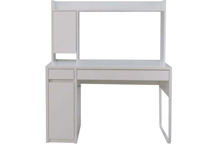 Компьютерный стол Сити-12 белый шелк-9