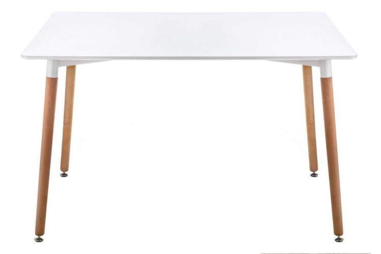 Стол деревянный Table 120 white / wood-1