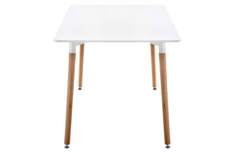 Стол деревянный Table 120 white / wood-2