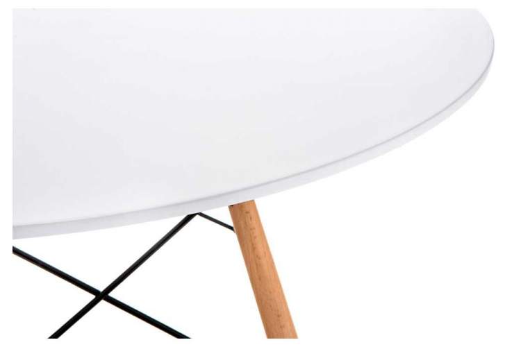 Стол деревянный Table 80 white / wood-4