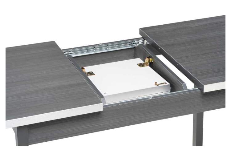 Стол деревянный Аделиция 110(140)х68х77 графит-4