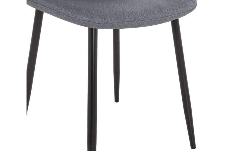 Стул на металлокаркасе Lilu серый-6