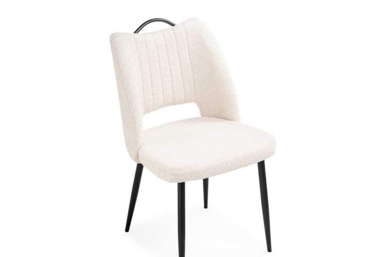 Стул на металлокаркасе Barton beige / black-5