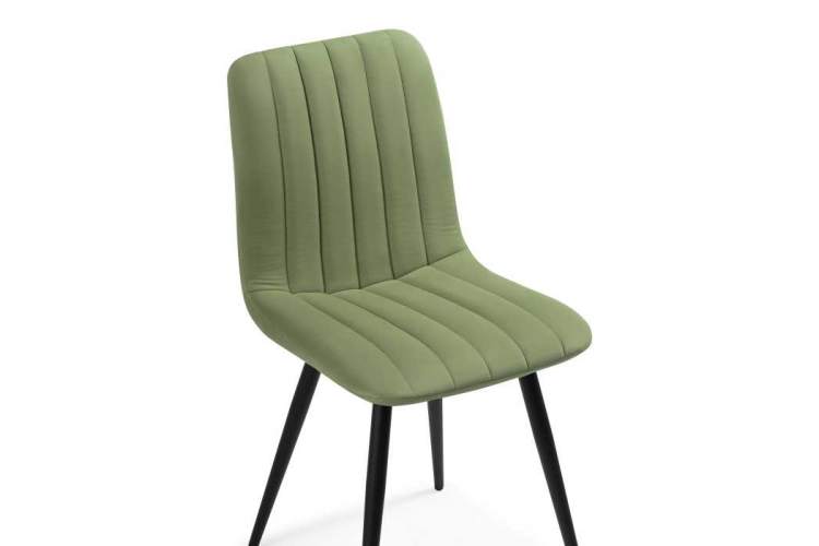 Стул на металлокаркасе Дани зеленый / черный-4