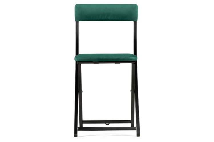 Стул на металлокаркасе Elevis зеленый / черный-2