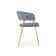 Kamelia 1 gray / gold Стул на металлокаркасе