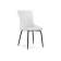 Стул на металлокаркасе Lado white / black