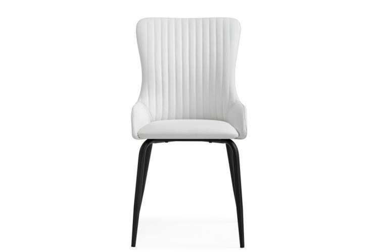 Стул на металлокаркасе Lado white / black-2