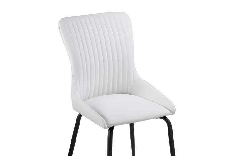 Стул на металлокаркасе Lado white / black-5