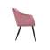 Стул на металлокаркасе Slam dark pink