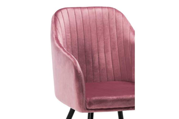 Стул на металлокаркасе Slam dark pink-6