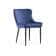 Стул на металлокаркасе Teo dark blue / black