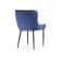 Стул на металлокаркасе Teo dark blue / black