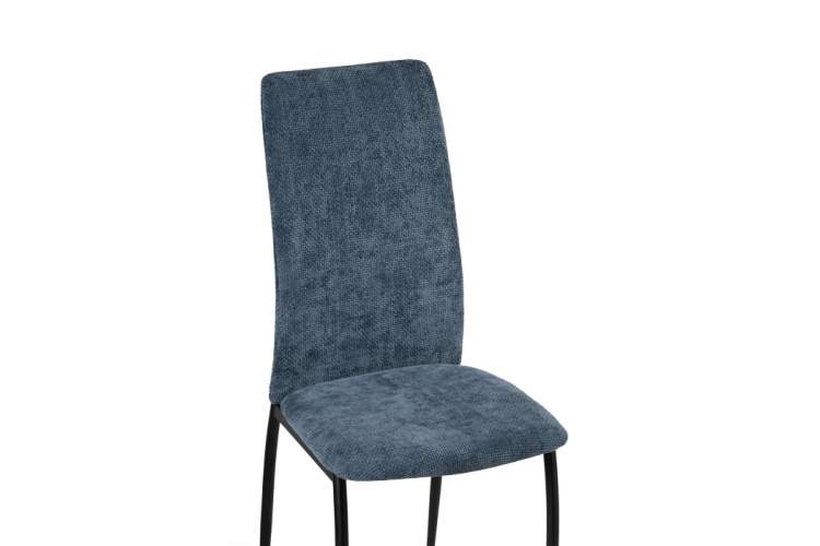 Стул на металлокаркасе Tod black / blue-5
