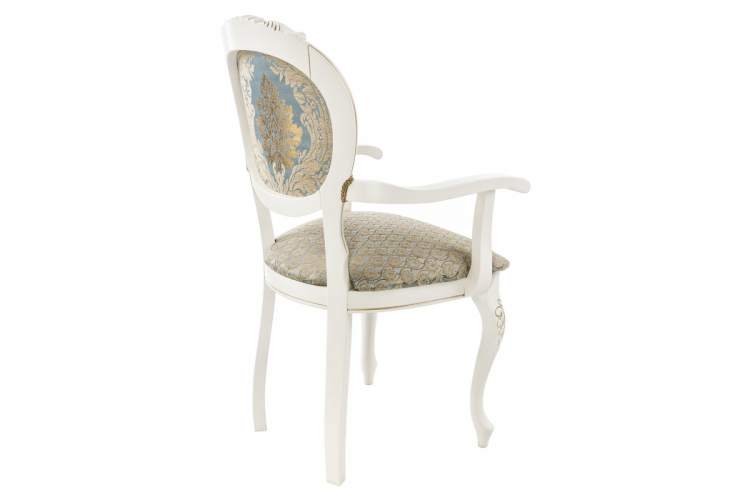 Кресло Adriano 2 молочный с патиной-6