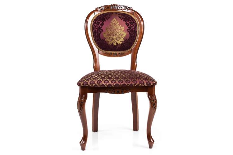 Стул деревянный Adriano 2 вишня с патиной-7