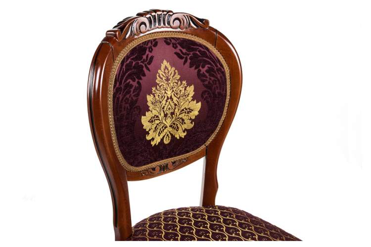 Стул деревянный Adriano 2 вишня с патиной-9