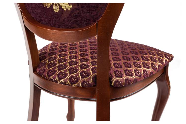 Стул деревянный Adriano 2 вишня с патиной-14