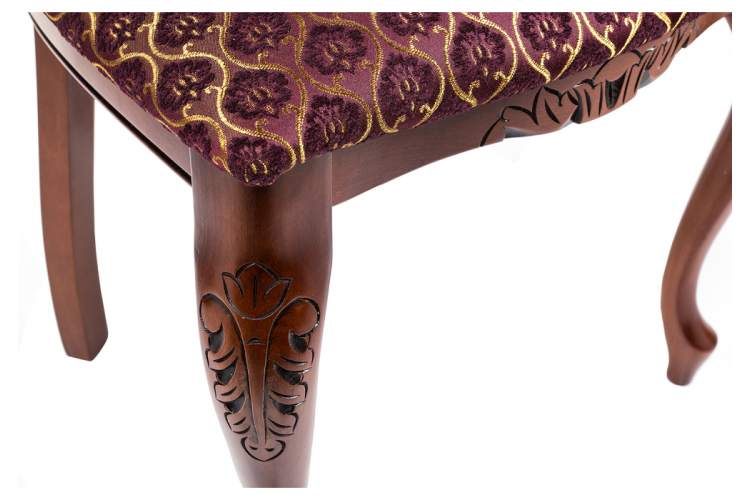 Стул деревянный Adriano 2 вишня с патиной-15