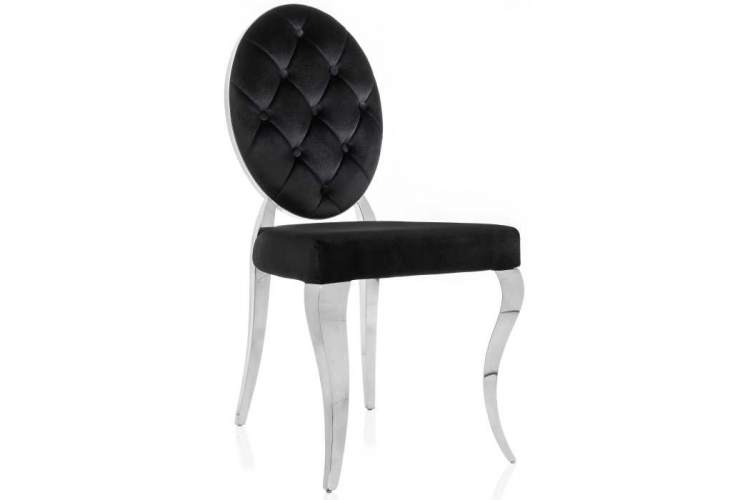 Стул на металлокаркасе Odda черный