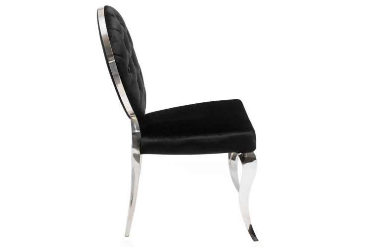 Стул на металлокаркасе Odda черный-1