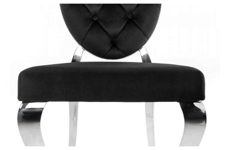 Стул на металлокаркасе Odda черный-3