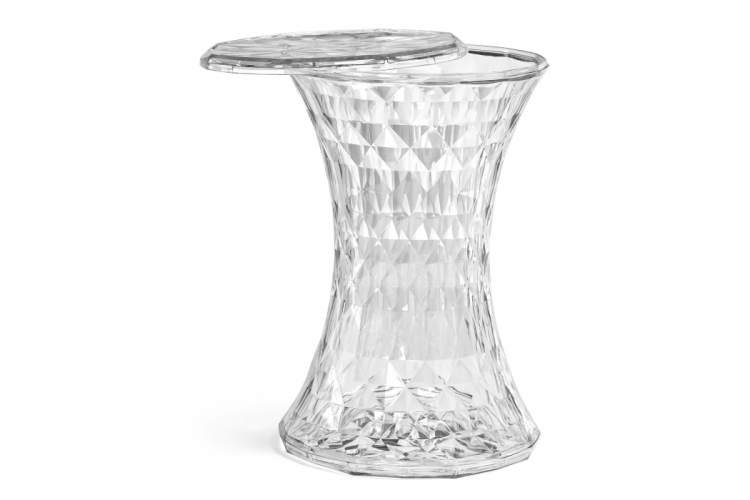 Журнальный стол Button 30x47 clear-3