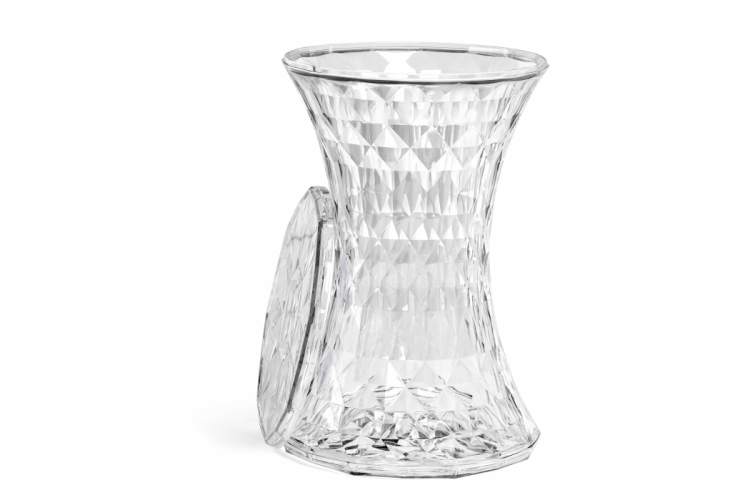 Журнальный стол Button 30x47 clear-4