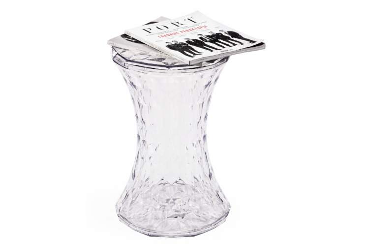 Журнальный стол Button 30x47 clear-11