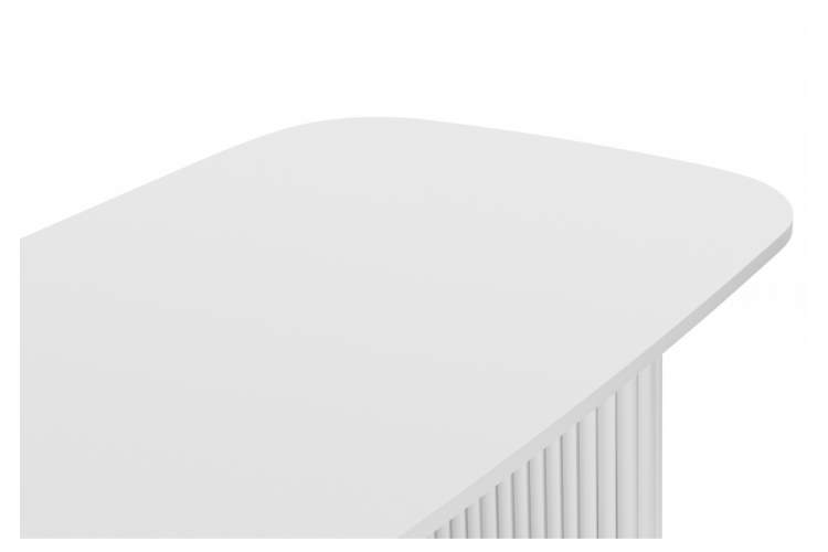 Стол деревянный Бавария B 180 х 90 белая пленка шагрень / белый-9