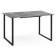 Стол деревянный Лиман 117 (157) x 77 бетон светлый / черный матовый