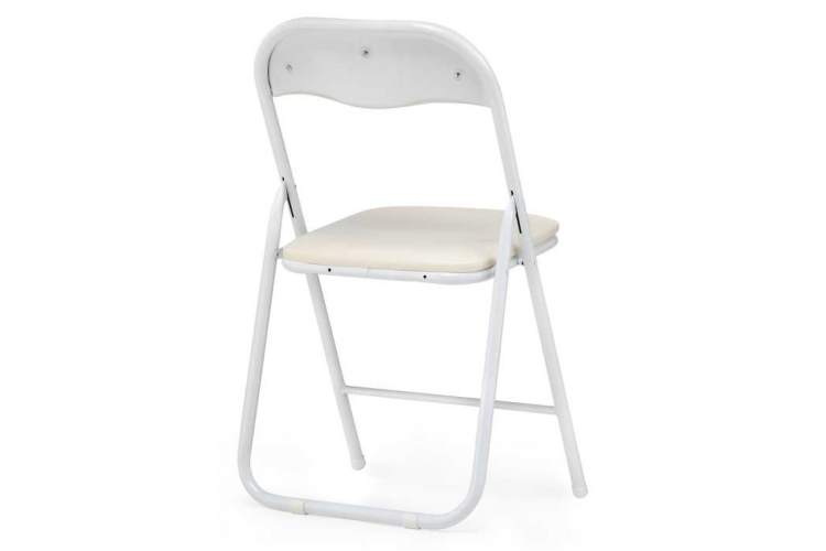 Стул на металлокаркасе Fold 1 складной beige / white-3