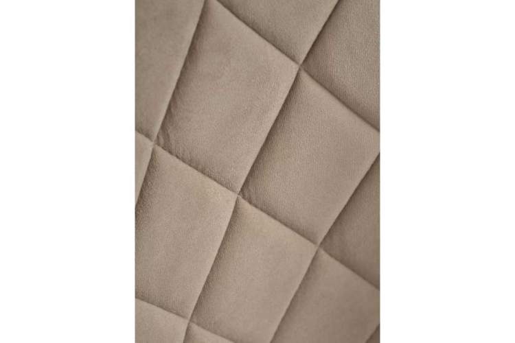 Стул на металлокаркасе Зест микровелюр 05 / черный глянец-5