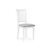 Стул деревянный Фрезино белый / Тедди серый ВР9.024 Стул деревянный Фрезино белый / Тедди серый ВР9.024