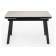 Керамический стол Норман 140(200)х80 carmen light grey / черный