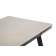 Керамический стол Норман 140(200)х80 carmen light grey / черный