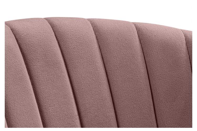 Стул на металлокаркасе Kamelia светло-фиолетовый / золотой-11